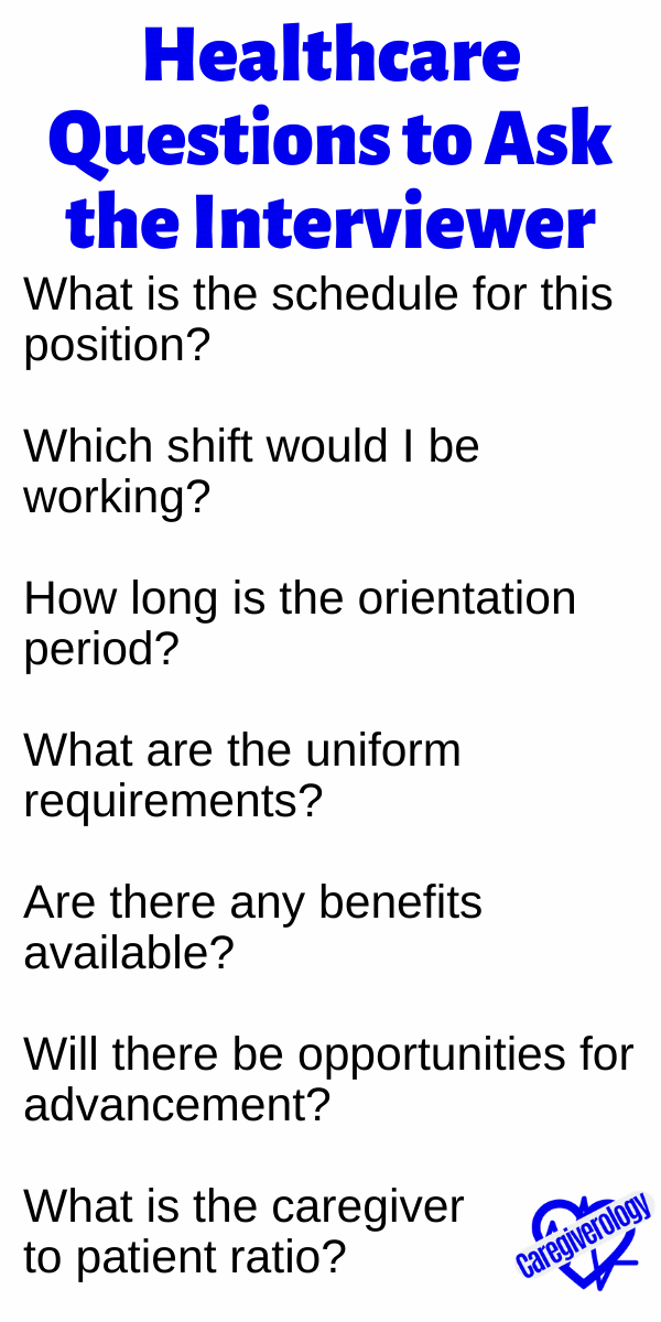 Healthcare Questions to Ask the Interviewer